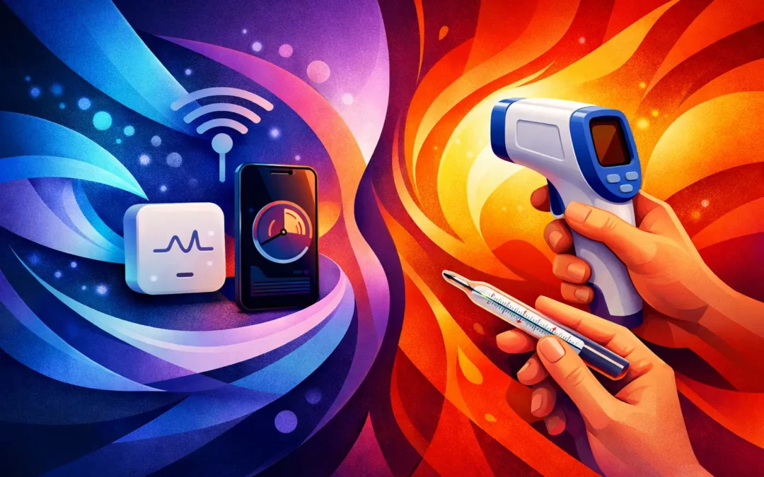 Wireless vs Manual Temperature Checks