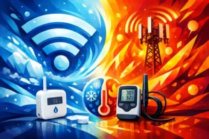 WiFi vs 4G Temperature Monitoring