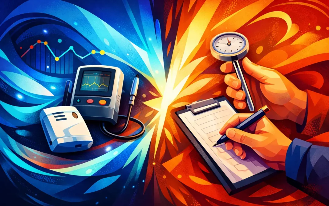 Temperature Logger vs Manual Checks