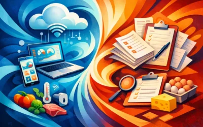 Cloud Monitoring vs Paper Records for Food Safety